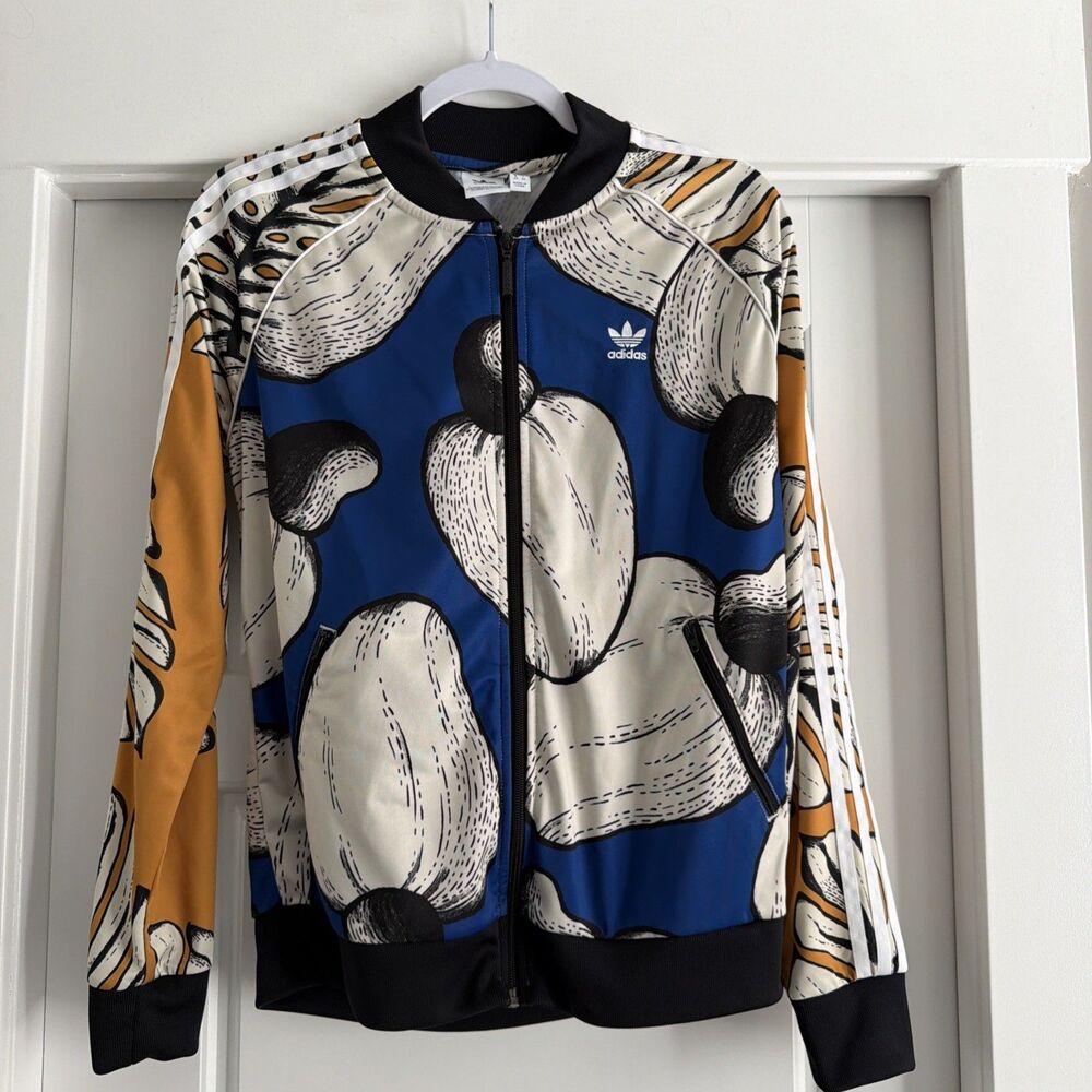 Adidas + Farm Rio Originals Superstar Women's Zip Up Track Top Multicolor medium